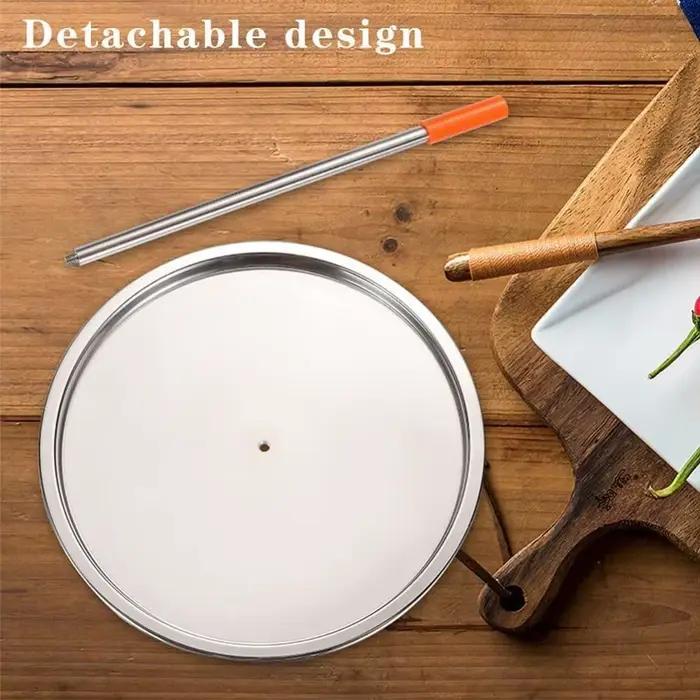 Cintre de volaille jetable en acier inoxydable, modules verticaux T1, rôti de viande, perfecHandle avec châssis