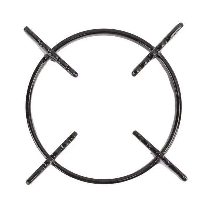 Support de wok en fonte pour cuisinière à gaz et plaque de cuisson accessoire de cuisine robuste et durable pour poêles et casseroles