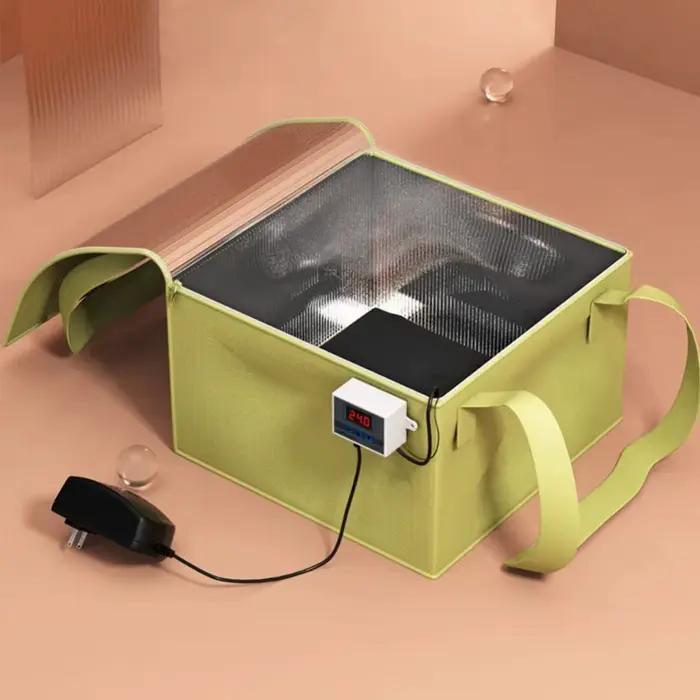 Boîte de fermentation de pâte isolée avec coussin chauffant, -50-110 Celsius, armoire de fermentation de pâte, contrôle précis de la température