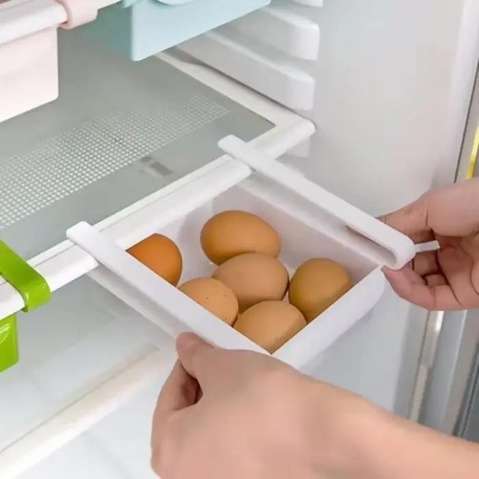 Glissière cuisine réfrigérateur congélateur gain de place organisateur support de rangement étagère