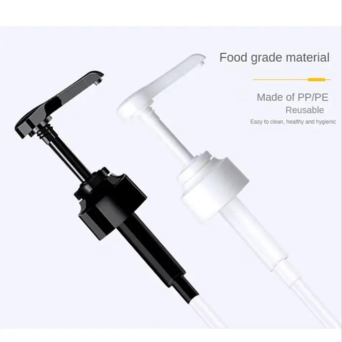 ABKJ-distributeur de pompe à sirop de café, paquet de 6 pompe à sirop pour bouteille de sirop de 750Ml/25,4 Oz, pompes 3 couleurs pour bouteille de sirop de café