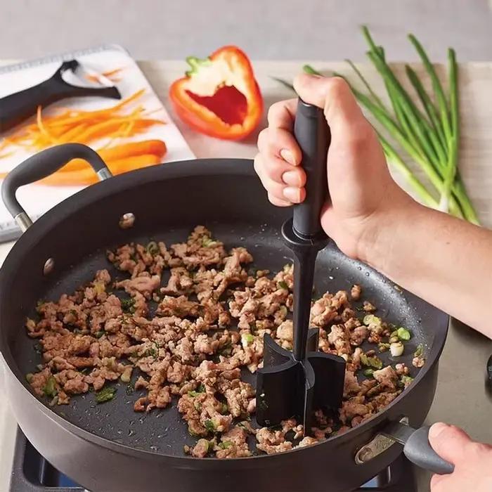 Hachoir à viande amélioré, degré de chaleur, presse-purée pour hamburger, hachoir à viande hachée, outil de presse à pommes de terre