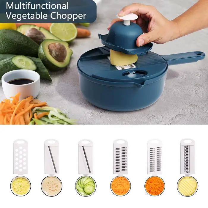 Hachoir à légumes multifonctionnel 9 en 1