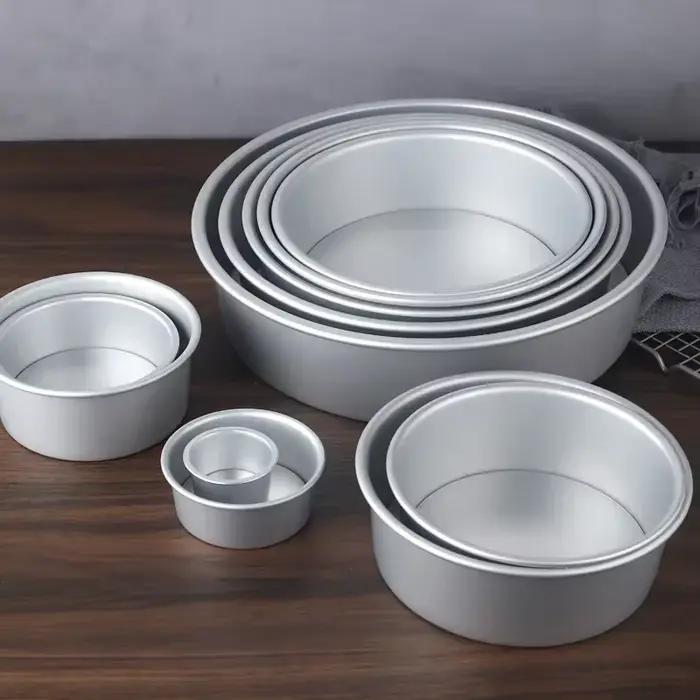 Moule à gâteau rond en alliage d'aluminium