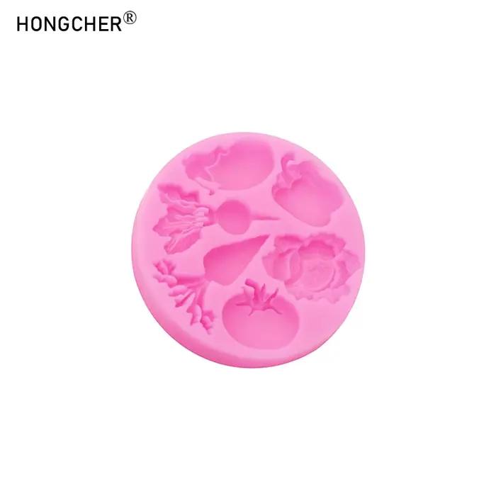 Moules en silicone pour gâteaux à thème légumes (carotte