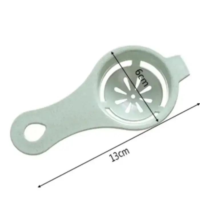 4 Séparateurs de blanc d'œuf multifonctionnels, filtres à liquide d'œuf simples et pratiques, accessoires de pâtisserie