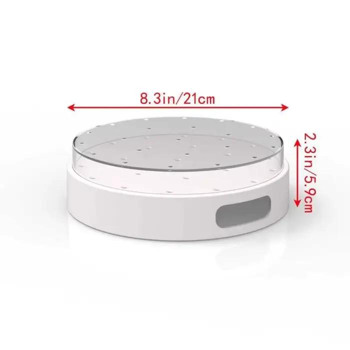 Support à Cake Pops 22 Trous en Acrylique Transparent – Présentoir Rond Polyvalent et Élégant pour Gâteaux et Cupcakes
