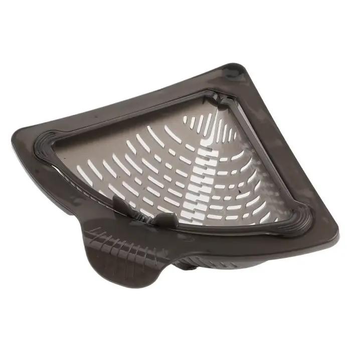 Collecteur magnétique triangulaire de restes alimentaires bronze vert nickel noir panier multifonctionnel filtrage déchets cuisine rangement ustensiles fruits légumes