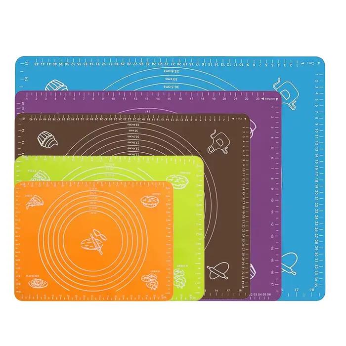 Tapis de pâtisserie en Silicone antiadhésif
