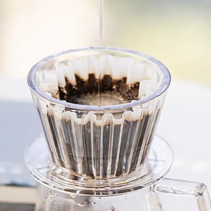 TIMEMORE -Goutteur de café panier Crystal Eye B75, verser sur le filtre à café PCTG 1-2, cafetière standard, plat, astronomique, augmentation de l'uniformité