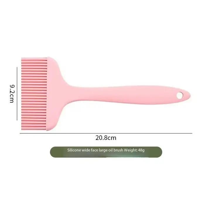 1 pinceau de cuisine en silicone résistant à la chaleur