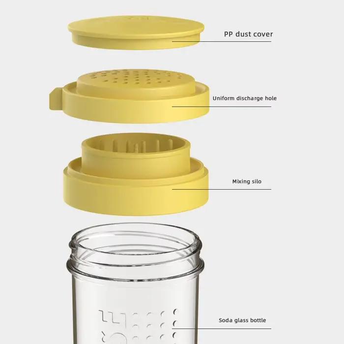 Bouteille Shaker à fromage râpé
