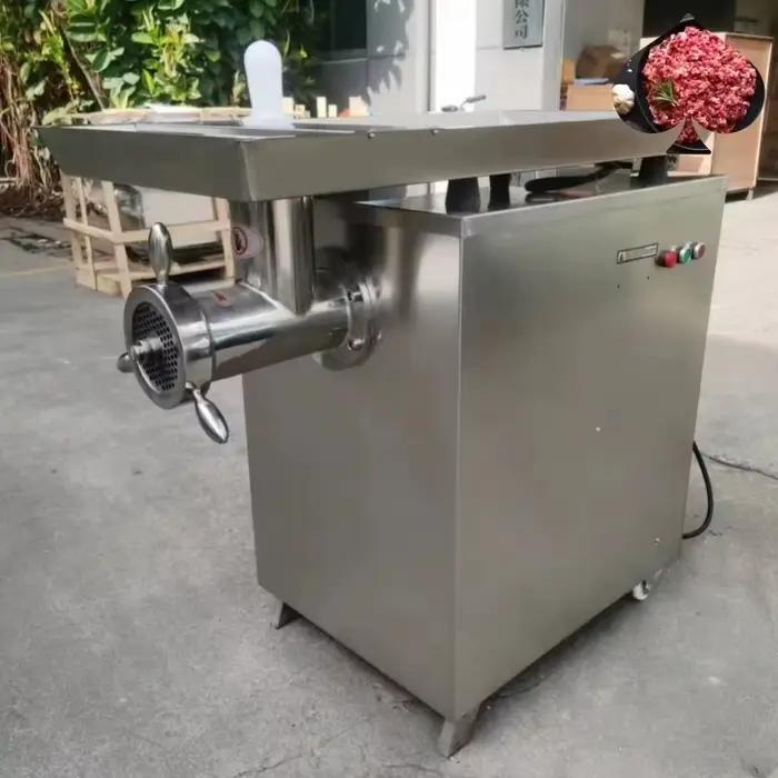 Système de hachoir à viande électrique professionnel multifonctionnel pour transformation rapide de la viande congelée haute capacité occassions spéciales restaurants boucheries cuisines familiales