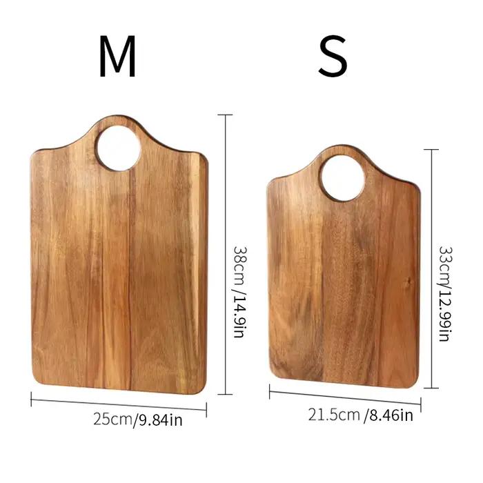 Planche à découper en bois d'acacia