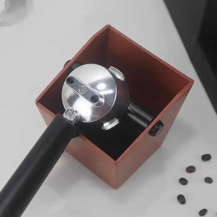 Récipient de marc de café expresso en ABS avec design épuré et ouverture conviviale pour amateurs de café et professionnels occasions spéciales