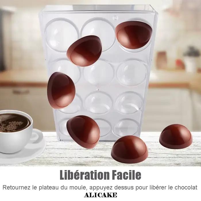 Moules à chocolat professionnels en polycarbonate