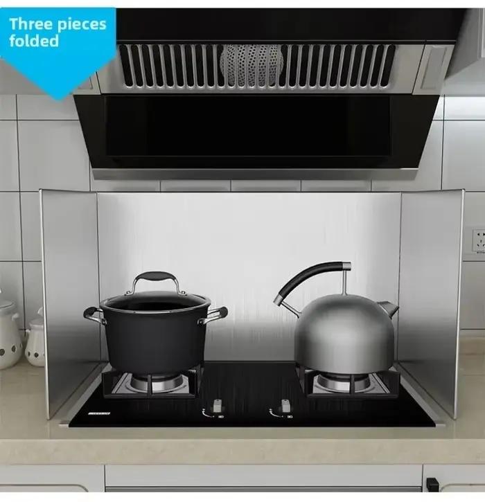 Déflecteur d'huile en acier inoxydable pour cuisine