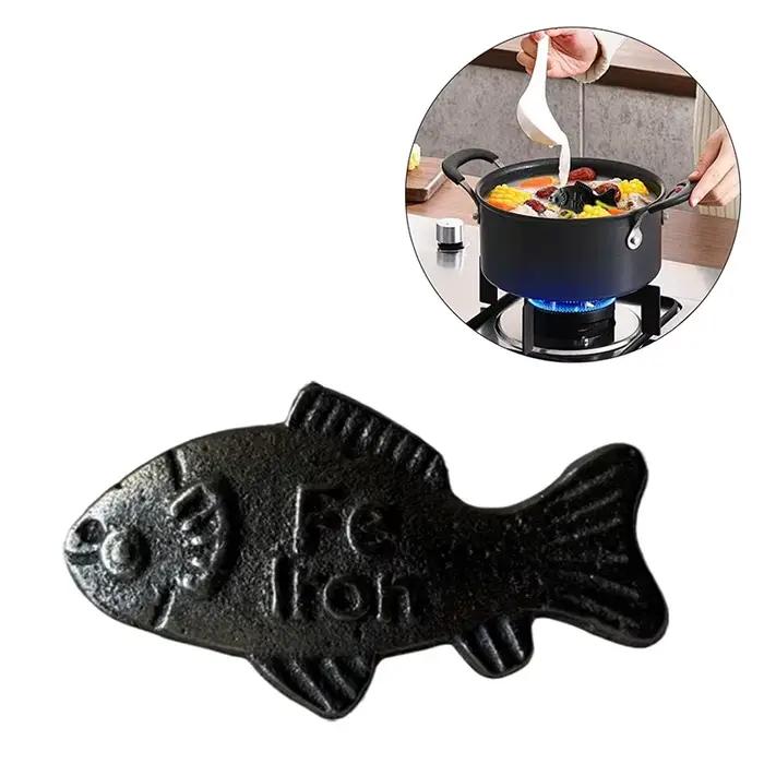 Outil de cuisson en fer pour poissons et oiseaux – Complément de fer naturel pour les repas