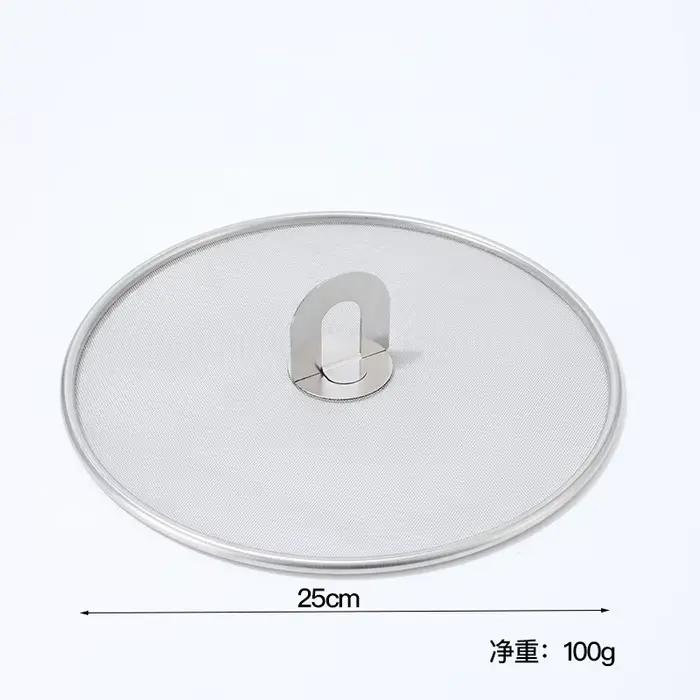 Gardez votre cuisinière propre ! Protection anti-éclaboussures multifonctionnelle en acier inoxydable - La protection culinaire ultime pour la friture