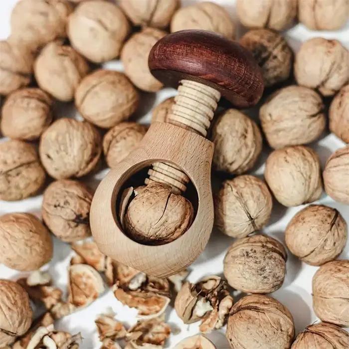 Casse-noisette en forme de champignon