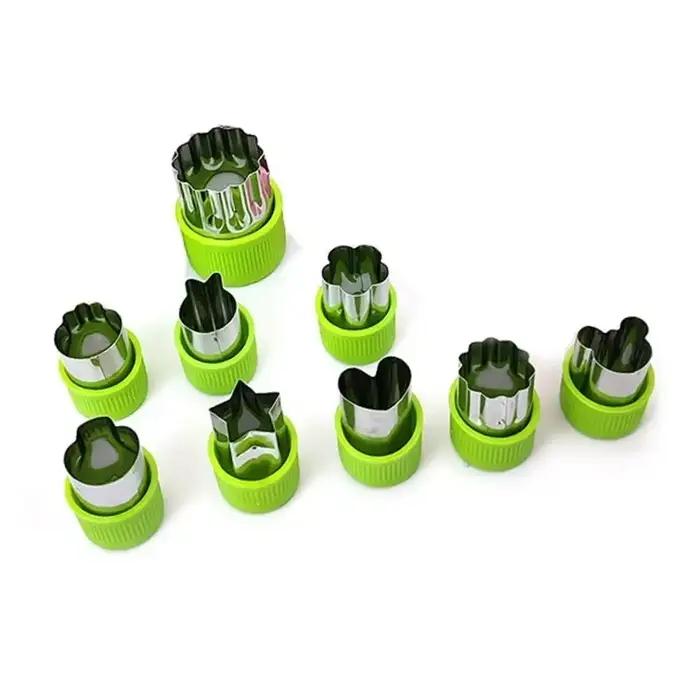 Coupe-fruits pour enfants en acier inoxydable avec formes variées pour biscuits, gâteaux et sandwichs pour des repas créatifs et amusants occasions spéciales