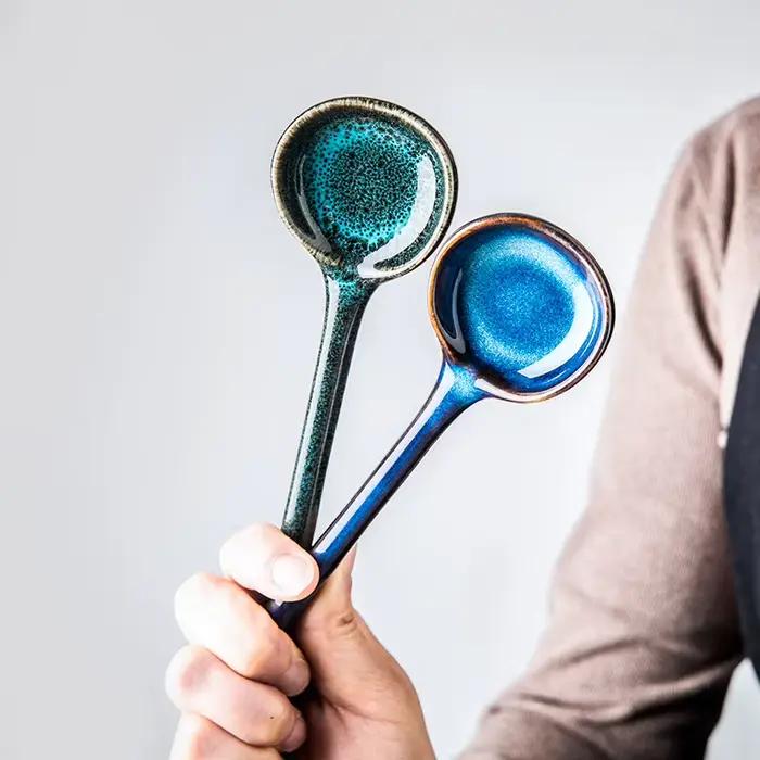 Cuillère à soupe en céramique