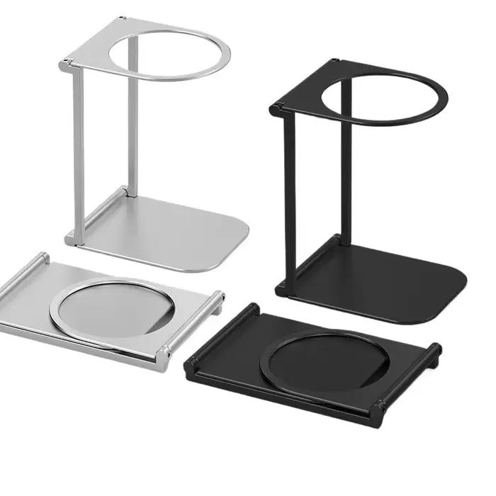 Support de machine à café pliable en alliage d'aluminium pour amateurs de café robuste et élégant pour préparation de café occasions spéciales