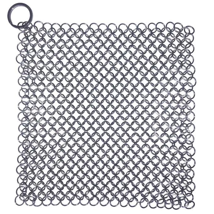 Nettoyant en fonte, épurateur de cotte de mailles de poêle en acier inoxydable 316 de qualité supérieure