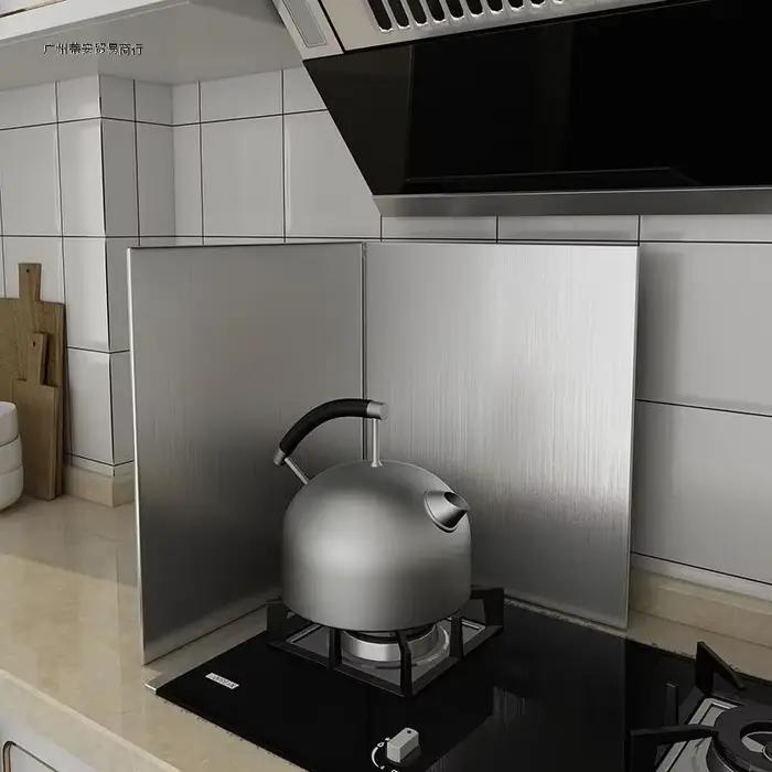 Déflecteur d'huile en acier inoxydable pour cuisine