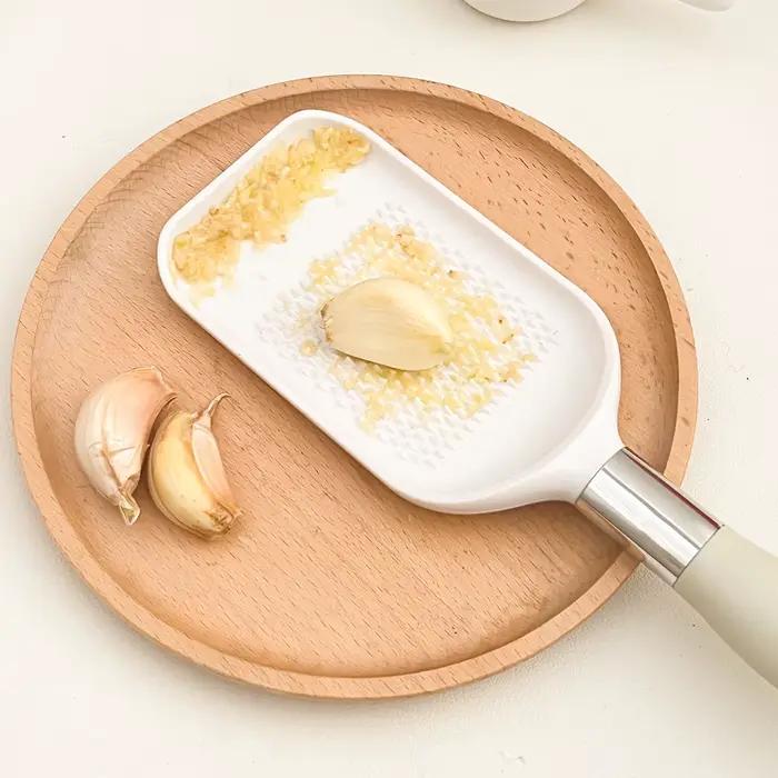 WORTHBUY râpe à gingembre multi-fonctionnelle manuelle gingembre ail Masher fruits légumes meulage hachoir à main outil de cuisine