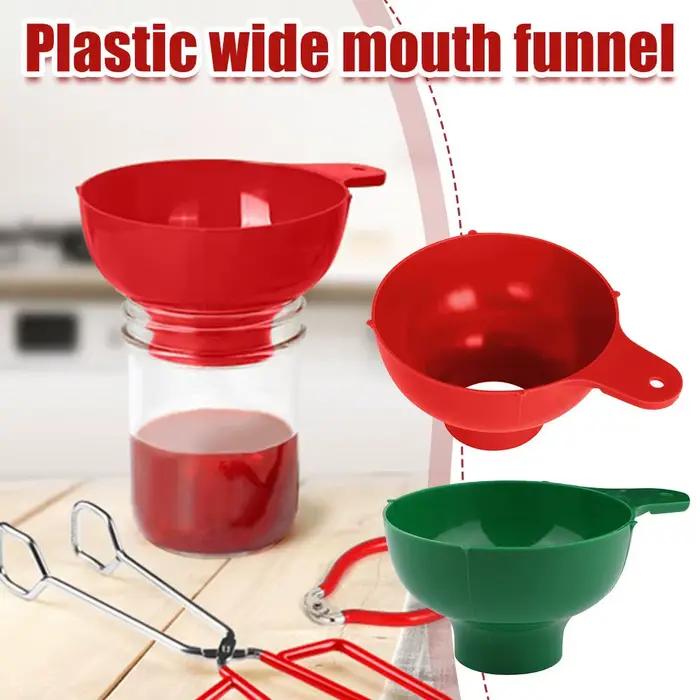 Entonnoir pliable en conserve pour bocaux à large bouche