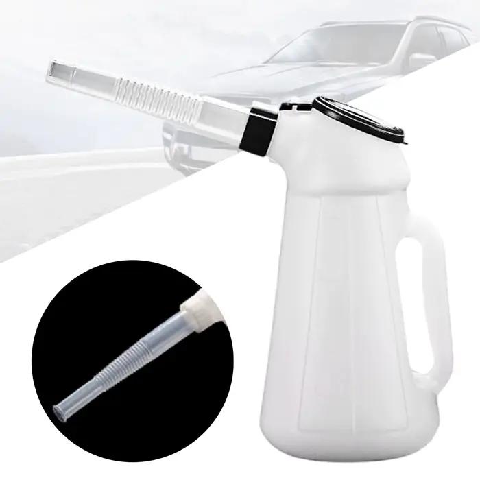 Conteneur de mesure d'huile 1,2 l/2l/3L/4L/5l, distributeur d'huile avec bec pour lubrifiant la Machine de voiture, véhicules domestiques, pichet d'huile automatique