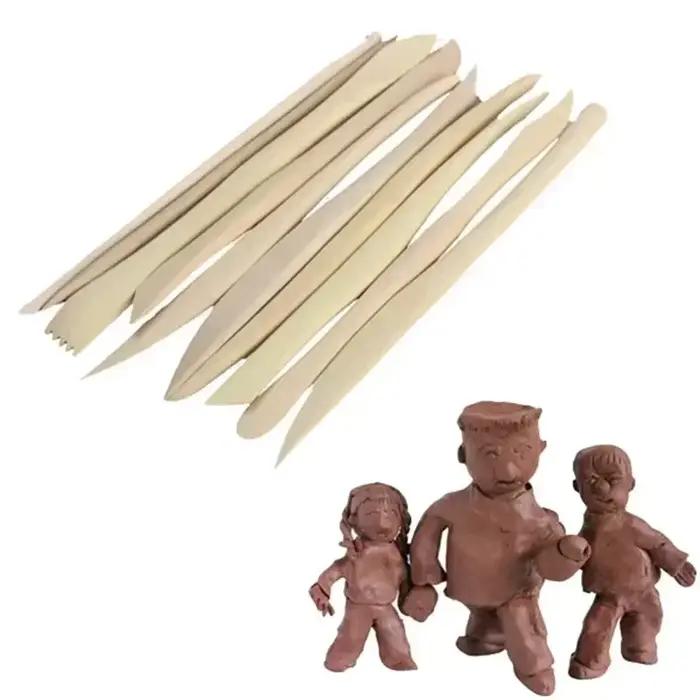 Couteau de sculpture en bois pour la poterie
