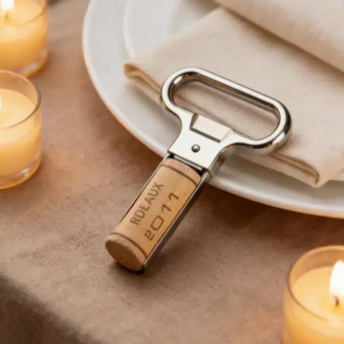 Ouvre-bouteille à pompe manuel