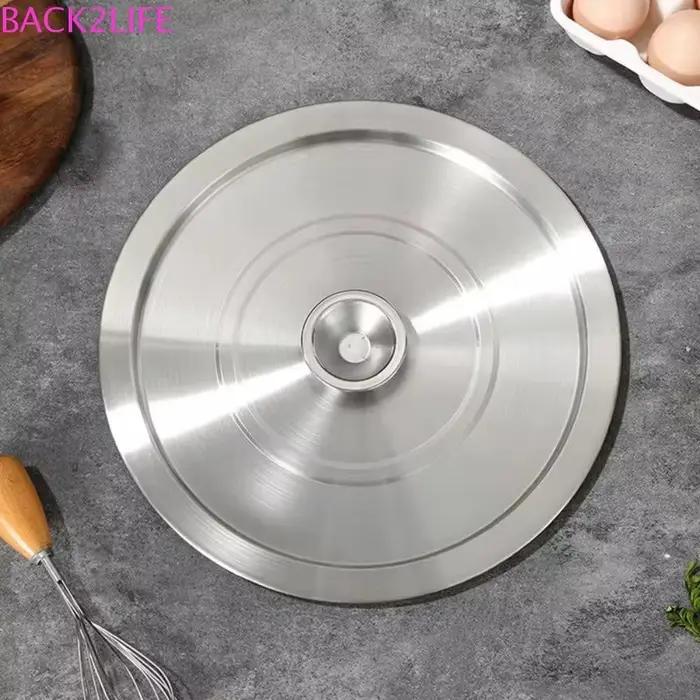 Couvercle de casserole universel en acier inoxydable polyvalent pour casseroles et poêles à offrir pour occasions spéciales et quotidien