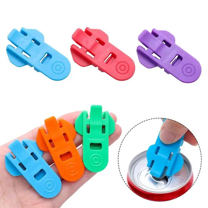 Ouvre-boîte portable réutilisable facile à utiliser, décapsuleur pour bière, cola, boisson, bouteille, cuisine, camping, bocaux, outils de retrait de couvercle