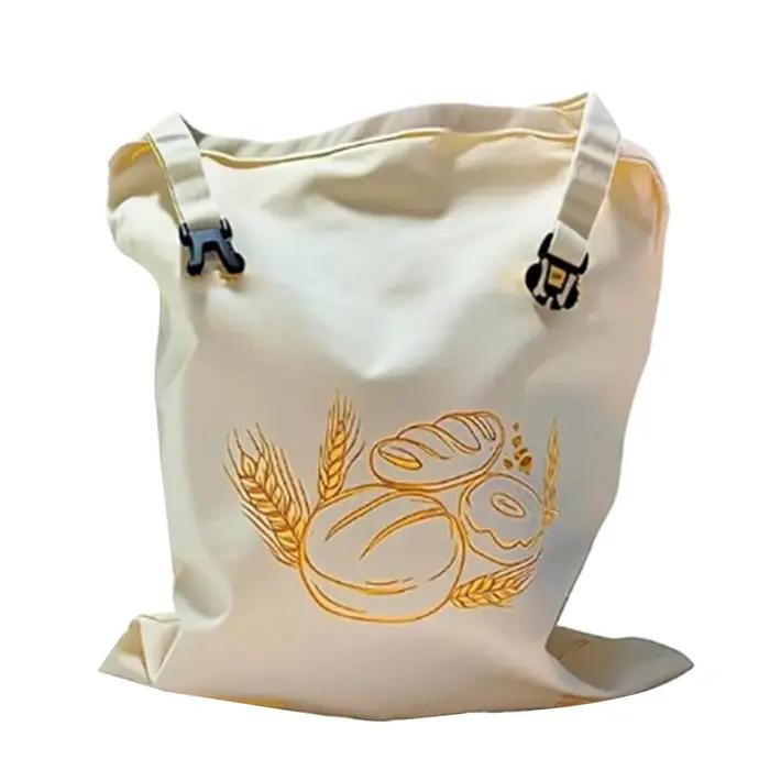 Sac à pain en cire d'abeille réutilisable