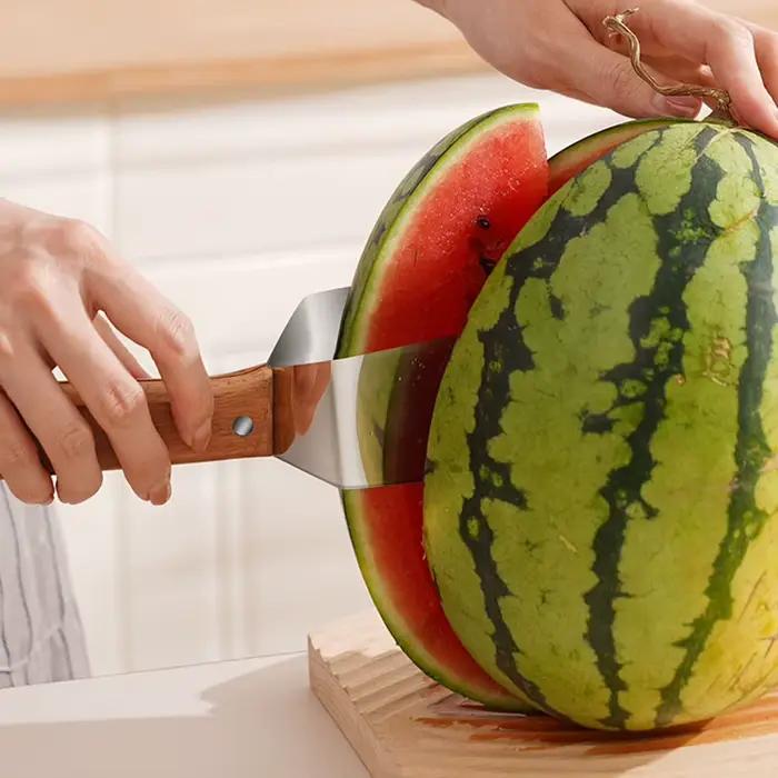 Trancheuse à pastèque, coupe-fruits à bords arrondis