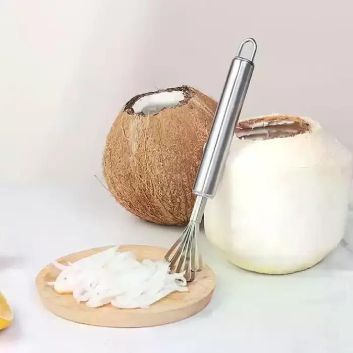 Râpe à noix de coco en acier inoxydable