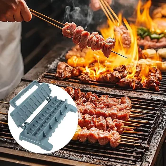 Outil de brochette rapide pour kebabs maison