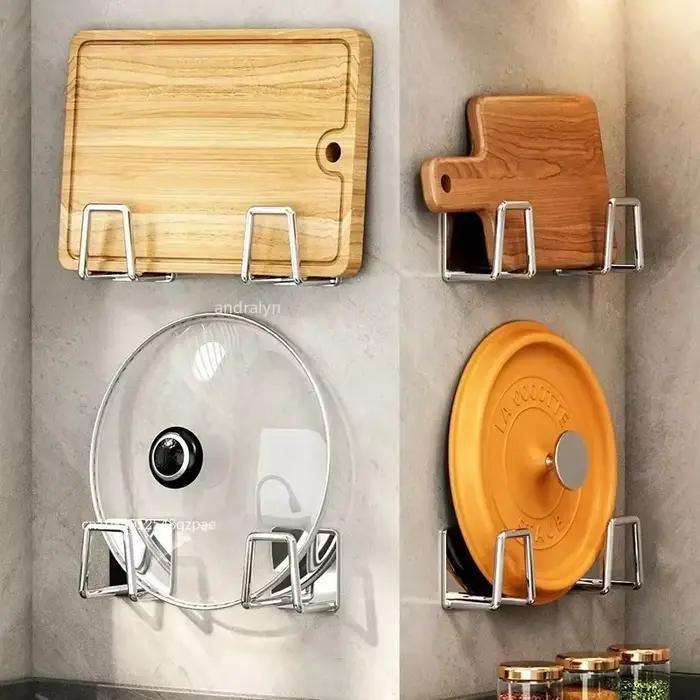 Porte-éponges d'évier de cuisine en acier inoxydable