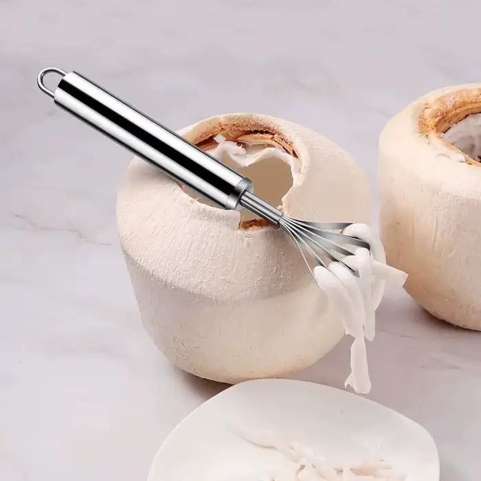 Râpe à noix de coco en acier inoxydable