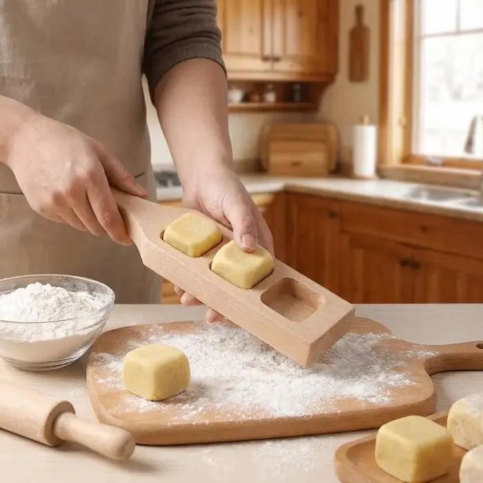 Moule à pâtisserie traditionnel en bois antiadhésif