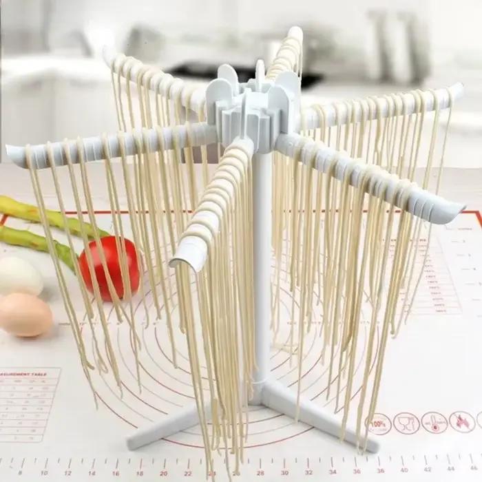 Accessoires de cuisine support de séchage de pâtes pliable