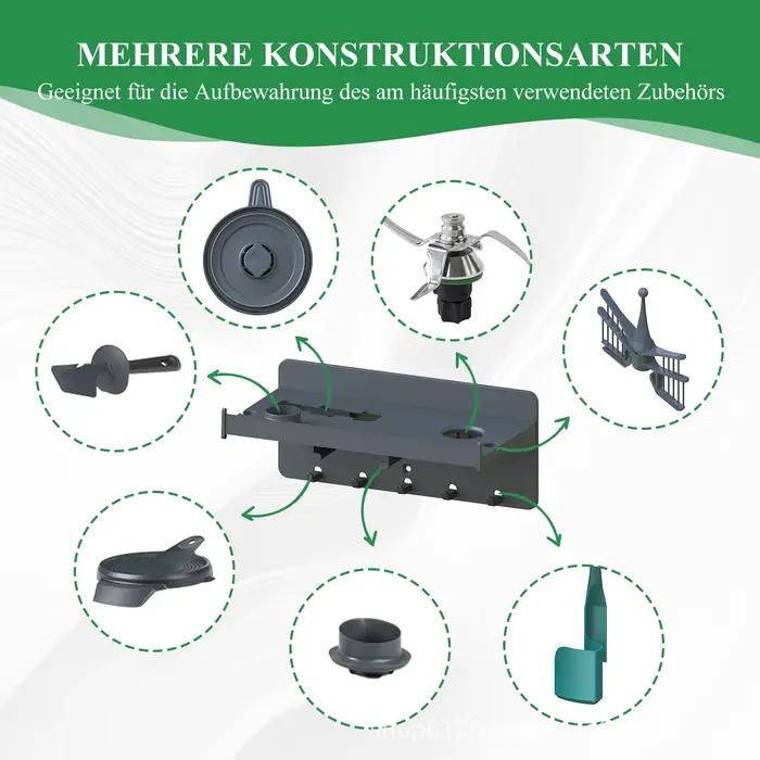 Support de rangement pour accessoire multi-usage Thermomix TM31 TM5 TM6 Butterfly Stick pour cuisine organisée et fluide