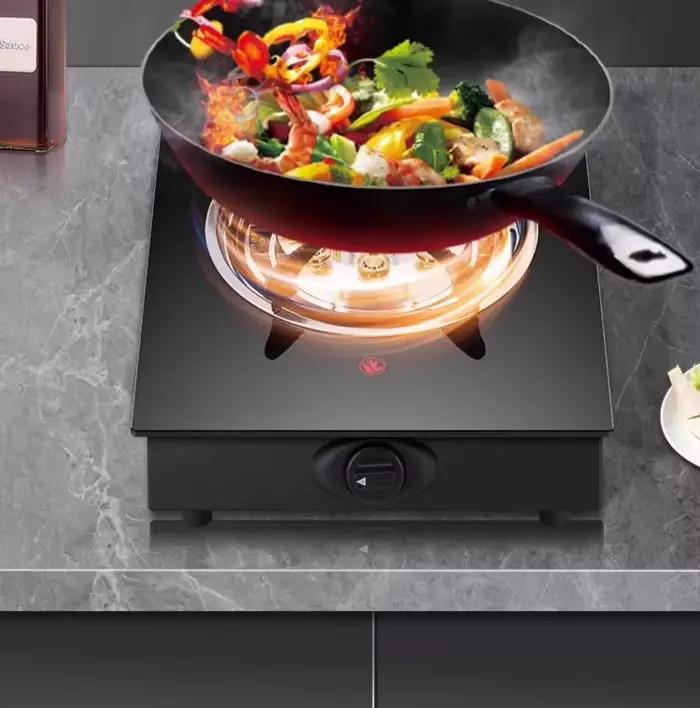 Cuisinière à gaz Goodwife à brûleur unique pour usage domestique GPL gaz naturel
