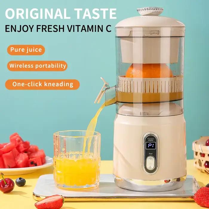 Nouvelle Machine à Jus Électrique Portable Multifonctionnelle pour Jus d'Orange, Séparation Pulpe/Jus, Petit Appareil Électroménager pour Jus Frais