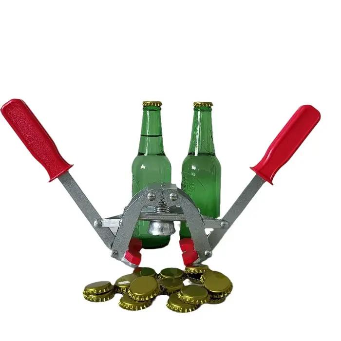 Scellant manuel pour bouteilles de bière en acier, machine à capsuler, accessoires de bar