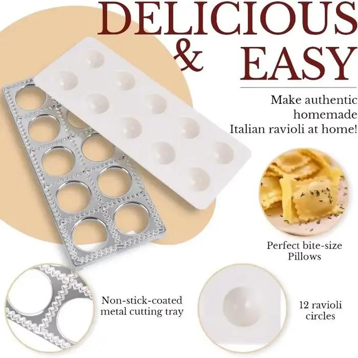Ensemble en bois pour Gnocchi et beurre, outils de fabrication de pâtes italiennes, coupe-moule pour raviolis, pour machine à pâtes Cavatelli Garganelli faite maison