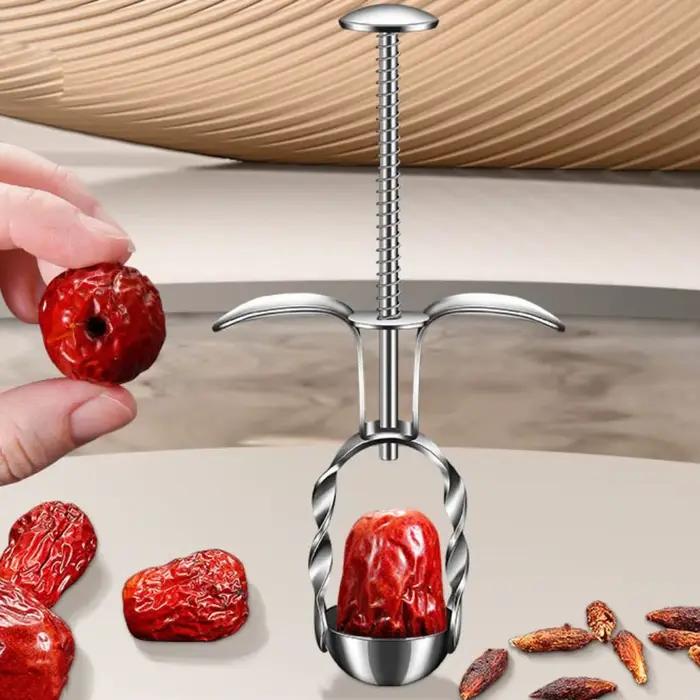 Dénoyauteur de cerises en acier inoxydable